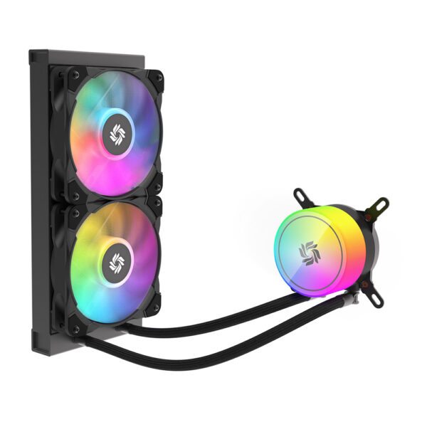 240mm heat sink 5V ARGB fans cpu water cooling 240 liquid cooler for PC gaming CDBBL-240-B (3)