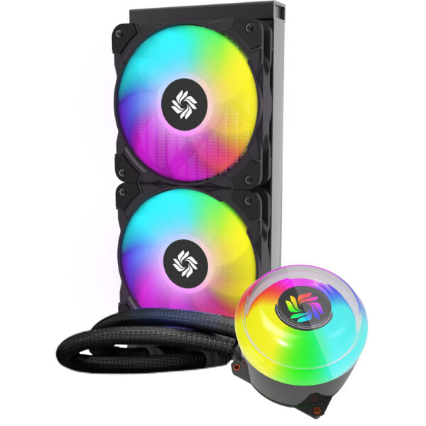 Cooler low price Liquid Cooling and silent cpu cooler fan 240 mm remote water cooling fan (5)