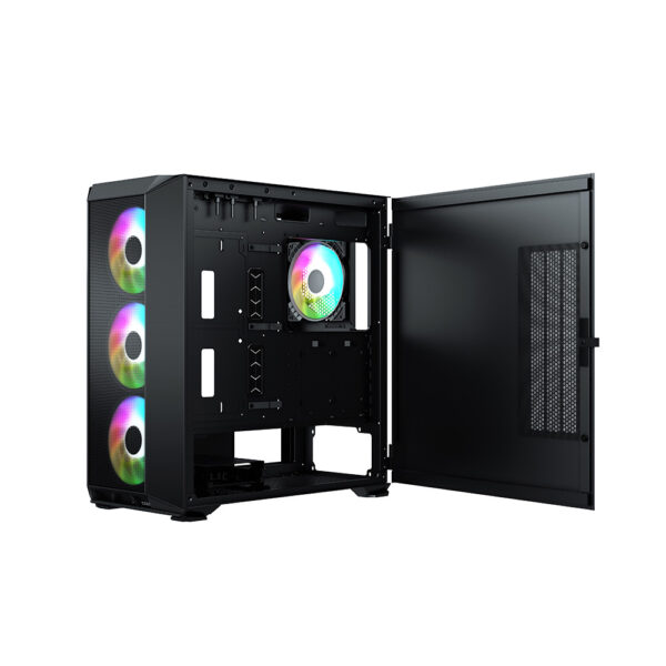 gaming case EATX Tempered Glass computer case CD817 (8)