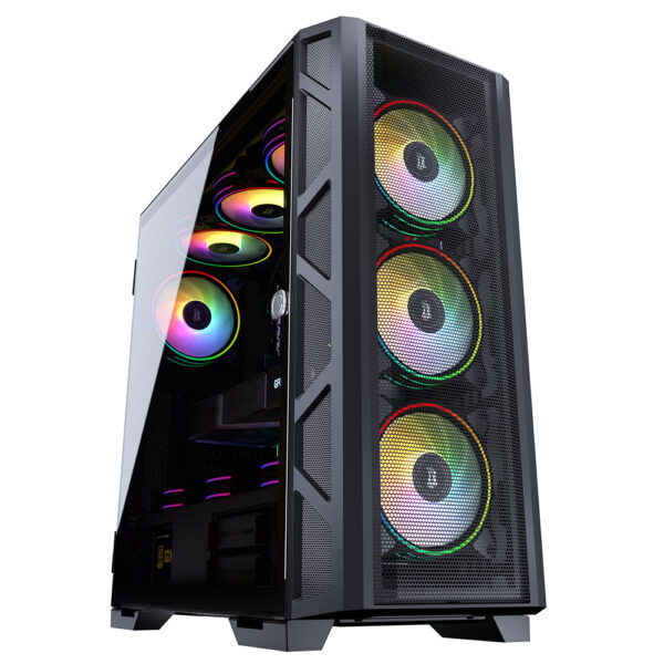 EATX Full Tower Tempered Glass Computer Gaming Pc Cases